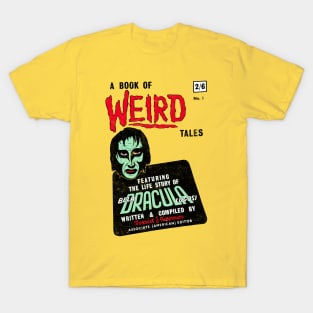 A Book of Weird Tales - Bela Lugosi T-Shirt